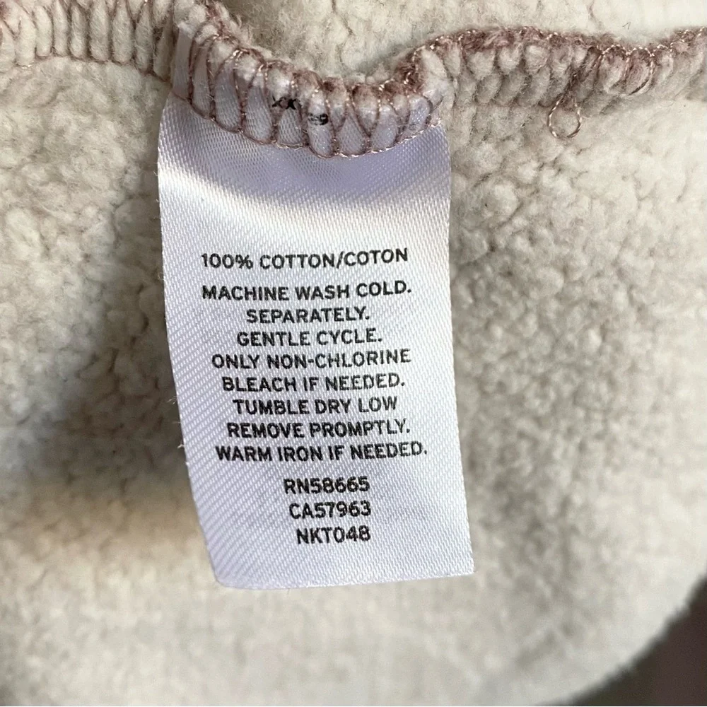 Melrose & Market Bell Sleeve Hoodie Sweatshirt Women’s Size Small Heather Pink